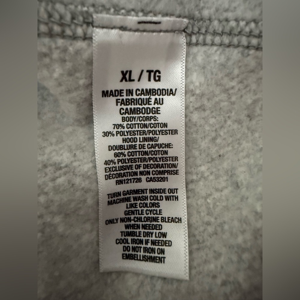 Aeropostale Heather Gray Hoodie - Picture 5 of 5